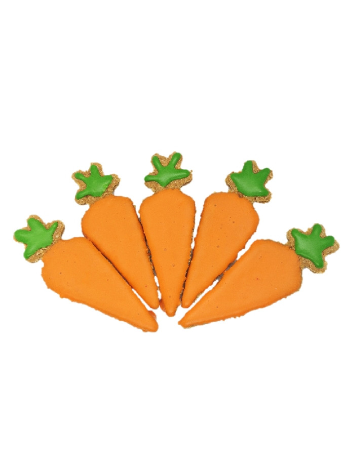 Carrot Cookie Easter DOG Treats 30pce — Australian made dog treats by Huds and Toke